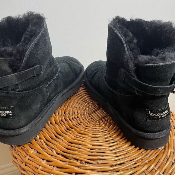 KOOLABURRA BY UGG REMLEY MINI 1105809 Black Size 9 EUR 40 /UK 7 Boots Ankle - Picture 5 of 8